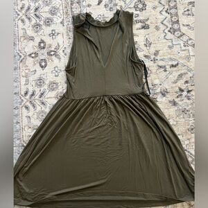 Forever 21 Olive High Low Dress